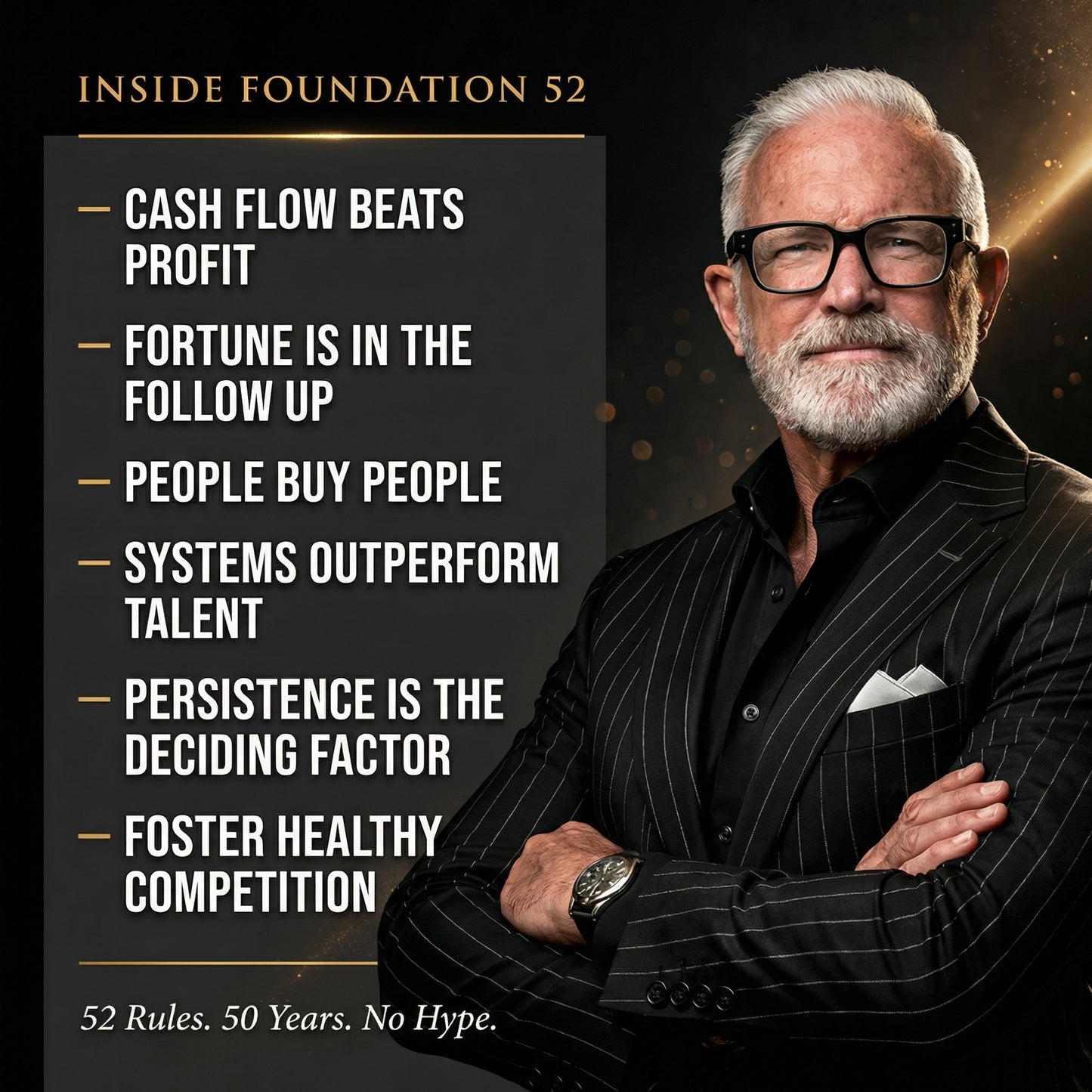 Old Skool Business Rules, Foundation 52