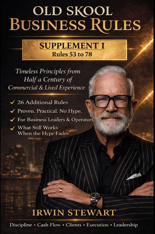 Half Century Old Skool Business Rules - Supplement I - Rules 53 to 78