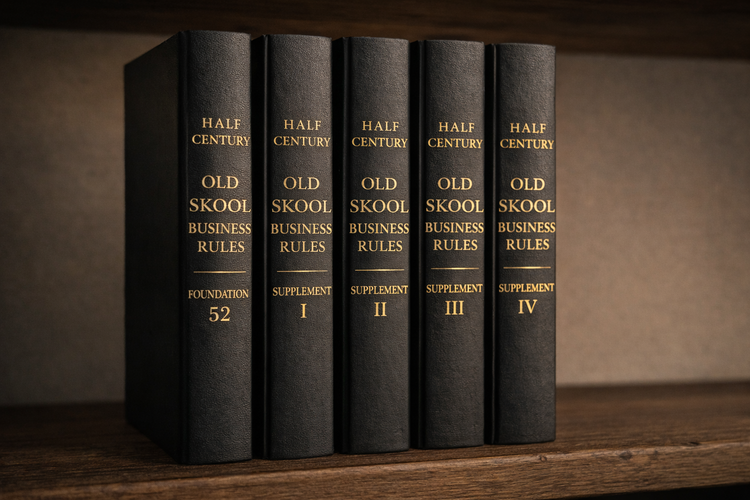 Old Skool Business Rules, Foundation 52 – Half Century Old Skool ...